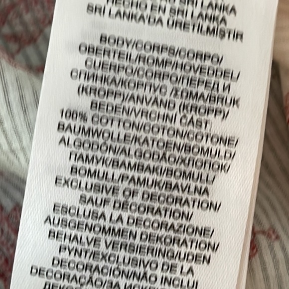 Lauren Ralph Lauren White and Pink Floral Button Down Shirt - Picture 7 of 7